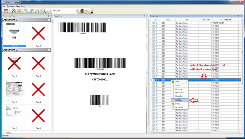 Arhat FormAnalyzer Split Box
